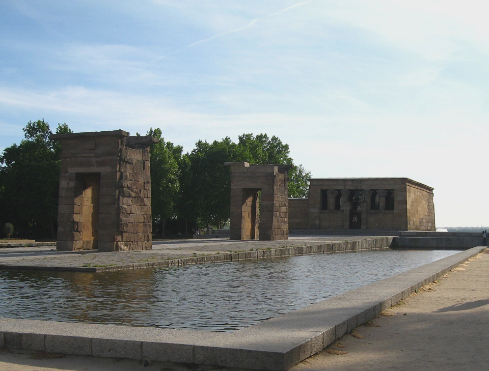 Templo de Debod, Madrid.