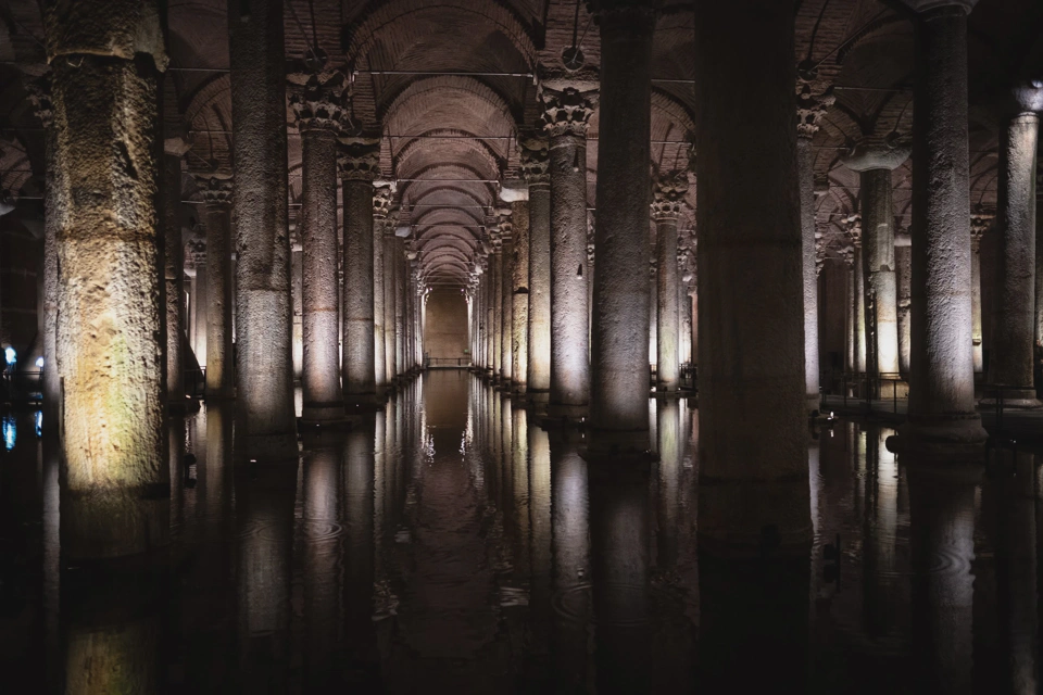 The Basilica Cistern.