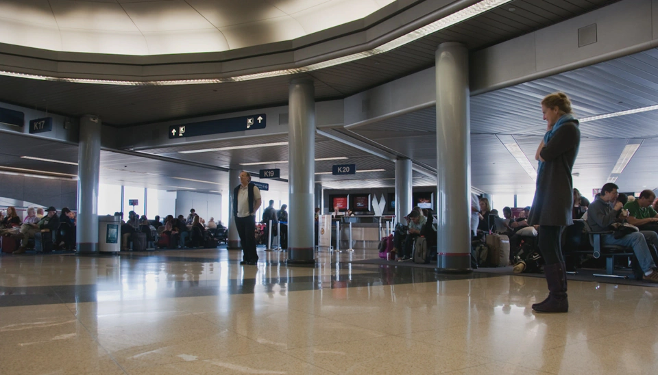 El aeropuerto de O’Hare, Chicago. Imaginad que es Barajas.